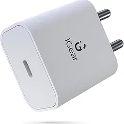 iGear Core Mini 20W Charger, for Android, Compatible with iPhone 14/14 Plus/14 Pro/14 Pro Max, iPhone 13/13 Pro/13 Pro Max/13 Mini, 12/12 Mini/12 Pro Max, Fast Charging Adapter (White)-image-61