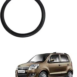 Car Steering Wheel Cover Full Black Colour Suitable for Maruti Suzuki Wagon-r Type-3-picture-36
