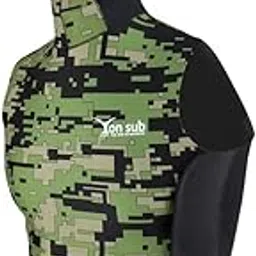 merishopp MERISHOPP™ Adult Scuba Diving Surfing Snorkeling Wetsuit Jacket Rash Vest & Hood M|Sporting Goods|Water Sports|Wetsuits & Drysuits|Wetsuits|Men-picture-21