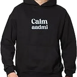 besick Calm Adami Kaleshi Aurat Printed Oversized Stylish Hooded Neck Couple Hoodies(BlackMen/BlueWomen)-picture-11