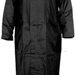 frankopolis Solid Men & Women Long Raincoat-picture-11