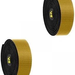 CALANDIS® 2x2x Bike Handlebar Tapes with End Plug for Mountain Road Bikes Racket Handles Black Gold | Handlebar Grips Tape & Pads | Bicycle Components & Parts-image-32