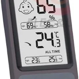 Smart Electric Digital Hygrometer Thermometer Weather Station Clocks Outdoor LCD Electronic Temperature Humidity Meter-image-7