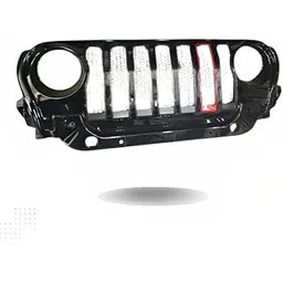 SHIVAM SHUBHAM Mahindra Thar Front Grill, 7-Slot Design SINGLE SLOT RED,Black, Compatible with 2020-2025 Models-picture-35