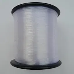 1 Spool, Non-Elastic Transparent White Nylon Plastic Beading Cords for Jewellery Making (0.5mm) | Craft Making, Beading, Hanging Decorations, Quilting, DIY, Sewing & Embroidery, 1 Count-image-2