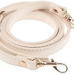 trendynest 2Pcs Adjustable Leather Shoulder Bag Strap Replacement Lobster Clasps Beige | Womens Handbags & Bags-picture-49