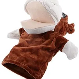 VELURA 2X Realistic Soft Animals Hand Puppet Glove Toy X'Mas Gifts #8 Big Mouth Dog|1 x Sensor Module|1970-Now| Preschool Toys & Pretend Play image 1