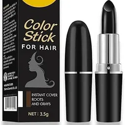 MISS DOLL Natural Black Hair Color Stick | Instant Root Touch Up for Grey Hair | Non-Toxic Temporary Hair Dye Pencil for Men & Women | Quick & Mess-Free Hair Colour Stick-picture-20