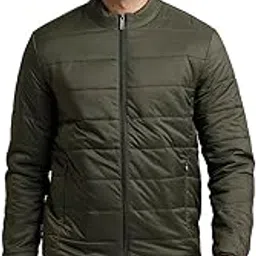 turtle Men Nylon Solid Regular Fit Full Sleeve Olive Windcheater Jacket-picture-12