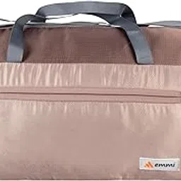 emmi Pluto Duffle Bag 20 L|Travel Bag for Men and Women |Weekend Holiday and Gym Bag |Sustainable and Durable Cabin Bag|Water Repellent |18 Months Warranty | Brown-picture-38