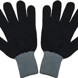 gajraj Knitted Cozy Woolen Winter Gloves for Women's & Girl's - Free Size-picture-12