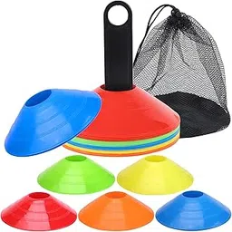 Marker Cone Color Cone Set Soccer Futsal (5 Pieces of Each Color, 25 Pack)-picture-23
