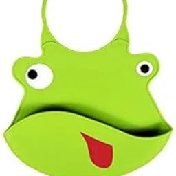 BABIES BLOOM Yellow Patch Silicone Baby Bib With Crumb Catcher | Baby Silicone Bibs | Baby Feeding Bib-image-37