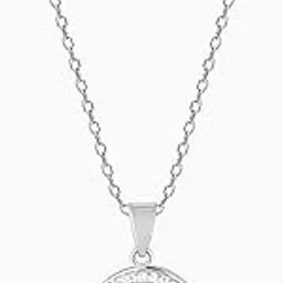 giva 925 Silver Pearl Pendant with Link Chain| Necklace to Gift Women & Girls | With Certificate of Authenticity and 925 Stamp | 6 Months Warranty-picture-13