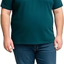 the happy orca Classic Men's Polo, 100% Super Premium Cotton, Solid Colors, Proprietary BellyFit® Design – Extra Space at The Middle Prevents Stretched or Baggy Look, Sophisticated Elegance, Versatile Use. 2X - 6X. image 1