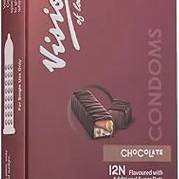 Vision Of Love Super Dotted Real Feel Condoms for Men | Ultra Soft | For Extra Pleasure and satisfaction | Long Lasted, Lubricated | Chocolate Flavour Condoms - 12 (Pack of 1)-picture-24