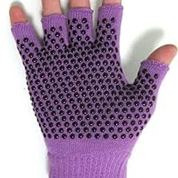 Ubervia® Fingerless Sports & Yoga Gloves – Anti-Slip Non-Slip Grip Gloves for Fitness, Running, Gym, Pilates, Golf, Outdoor & Yoga-picture-35