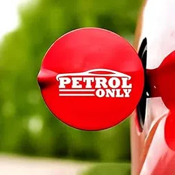 KREEPO Petrol Stickers for Car Fuel Tank Cup Self-Adhesive Vinyl Waterproof Sing Stickers (12x4.5cm) White-picture-40