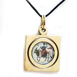 astroghar Shree Shani Graha Yantra Mantra Brass Pendent Locket For Men & Women-picture-48