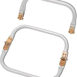 YTKavq 7" Purse Frame,Rectangle Purse Hardware with Frame Kiss Lock for DIY Purse Making Supplies & Sewing Bag Clutch Crafts 2pcs-picture-28