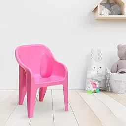 Nilkamal Kids Plastic Chair for Living room with Arm |Set of 2 | 3 Year Warranty | For Home, Kids Room, Living Room, Outdoor | Pink Colour | EEZYGOBBY-picture-22