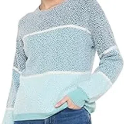 Women Solid Green Sweater-image-28