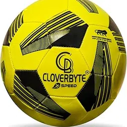 CLOVERBYTE Speed Sports Edition Yellow PVC Size: 5 (Pack of 1) Football for Youth Machine Stitched Football-picture-60