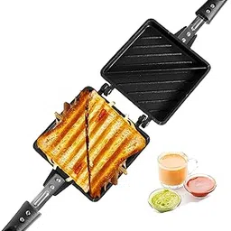 BLLUEX Home and Kitchen - Jumbo Gas Toaster 2 Cuts Non-Stick Gas sandwich Maker | Sandwich Toaster JUMBO 2 slice-image-40