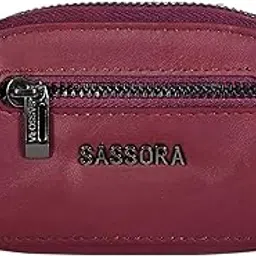 Genuine Leather Key Case with Dual Pockets | Compact Holder for Car & Home Keys | Mini Pouch for Coins & Cash | For Men & Women-image-27