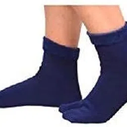 Warm Winter Fleece Soft Fur Thumb Cut Thermal Wool Socks for Men Women & Girls (Free Size)-image-14
