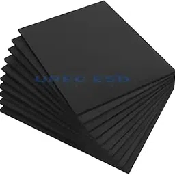 UREC- ESD/Antistatic EVA Foam, One Side Self-Adhesive,1mm thickness, Black, 500mm x 500mm x 1mm, Pack of 5 Pcs-picture-13