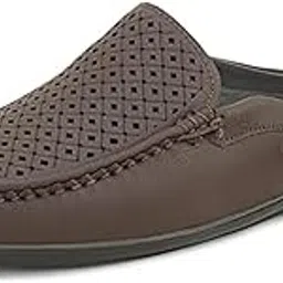 sir corbett Leather Back Open Mule Loafers Shoes for Men (Size 6 to 13)-picture-47