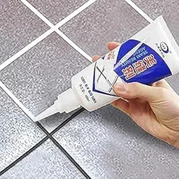 OCTOLYT Tiles Gap Filler Waterproof Crack Grout Gap Filler Agent Water Resistant Silicone Sealant for DIY Home Sink Gaps/Grouts Repair Filler Tube Paste for Kitchen, Bathroom Office Room (180 ML) image 1