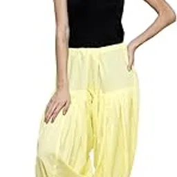 pistaa's Women's Regular Fit High Rise Cotton Patialas Salwar & Pyjamas Separates-picture-24
