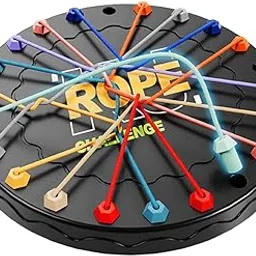 AK'S Venture Rope Challenge Puzzle Game for Kids & Adults | Brain Teaser Logic Toy | Colorful String Matching Board for Family Fun & Mind Training-picture-34