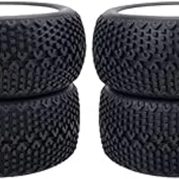 UJEAVETTE 4Pieces 1/8 17mm RC ON Road Buggy On Road Wheel and tyre for HPI HSP-picture-26