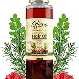 Ayurvedic Hair Oil for Long and Thick hair with Applicator | Moringa, Rosemary, Kuth root, Jatamansi, Hibiscus (30+ Herbs) Mixed | Natural and Kitchen Made for all Hair & Scalp Type (Pack of 1)-picture-30