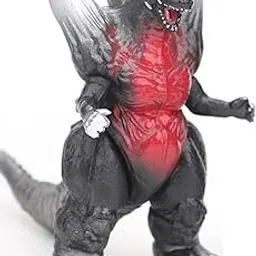 De-Lite™ Action Figures Soft Touch Vinyl Plastic Collectible Model Toys… (Small Mini SpaceGodzilla, Black, Size - 7cm)-picture-23