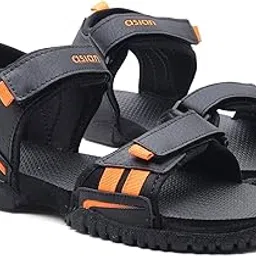 Men's Infinity-22 Stylish Sports Sandals | Lightweight Sandals with Soft EVA Cushioning, Anti-Skid Sole & Adjustable Straps | Ideal for Beach, Monsoon & Travel-image-18