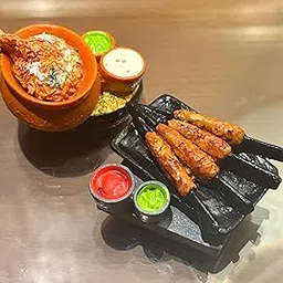 Bumbleberry Mughlai Biryani & Chicken Seekh Miniature 3D Food Fridge Magnet | Set of 2 | Kitchen Decor | Handmade in India | 3D Fridge Magnets | Best for Gifting-image-59