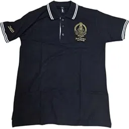 khaass 100% Cotton Unisex Collar T-Shirt Lord Swamiye Saranam Ayyappa Print Regular Fit Black-picture-51