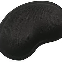 SPIN CART Ergonomic Silicone Gel Wrist Support Mouse Pad, Clear Pad for Desktop Computer, Laptop Tablet Black-picture-25