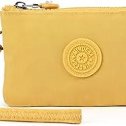 mindesa Women’s Waterproof Korean Nylon Wallet Clutch – Multi-Compartment Travel Wristlet Purse (8 Colors Available) (Mustard Yellow)-picture-28