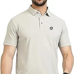 peppyzone Premium UV Protection Plain Polo T Shirt for Men | Ultra Soft Solid Collar T Shirt | Regular Fit Polo Neck T Shirts for Men, Office, Casual & Sports Wear-picture-13
