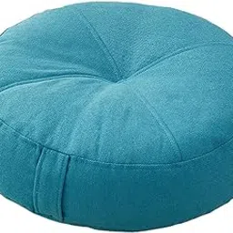 ATORSE Round Floor Pillow Premium Small for Yoga Sofa Bed Adults Kids Floor Seating Blue-image-96