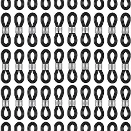 Sunshades Ear Hook Eyeglasses Spectacles Chain Glasses Retainer Ends Rope Sunglasses Cord Holder Strap Loop Connector 50 pcs 100 pcs-image-17