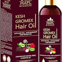 Mapl Keshgromex Hair Oil, With Bhringraj, Rosemary, Castor Oil, Amla, For hair health, 200 ml-picture-27