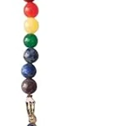 shivalaya gems crystal 7 Chakra and Om Key Chain-picture-33
