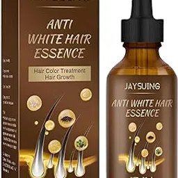 Anti White Hair Serum – Grey Hair Reversal & Natural Black Hair Restoration Oil, Grey Hair Control & Root Darkening Serum -30ML-picture-27