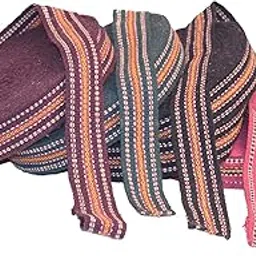 Amfs Store Cotton Niwar Roll/Patta (40 Mtr) 1.5 inch Width for 4×6 Feet Khat, Palang, Bed Bag Manufacturing, Shoes Sewing Purpose, Garments Pack of 2 N W 2-picture-31